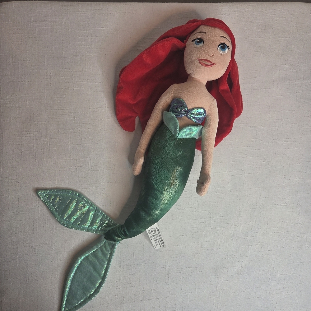 Disney Parks Ariel Plush The Little Mermaid Large 22"